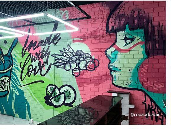 Mural Copão do Açaí